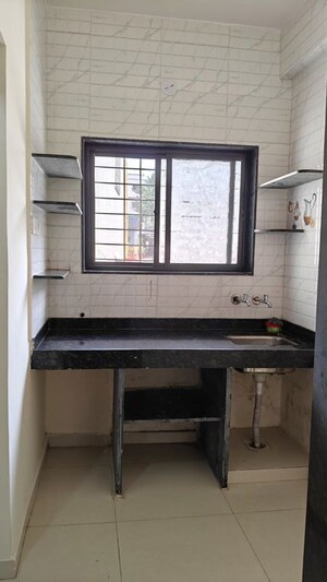 Kitchen in 1 RK Apartment at Nilesh Aagan – for Rent