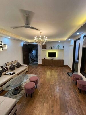 Living Room in 3 BHK Apartment at Sainik Farm – for Rent