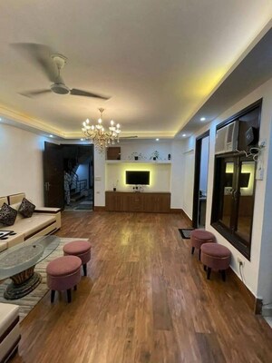 Living Room in 3 BHK Apartment at Sainik Farm – for Rent
