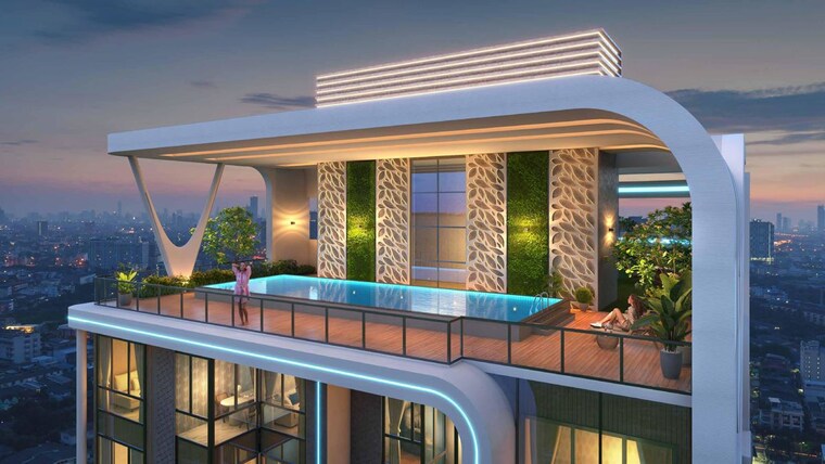 Exterior View, dreams-empire 4 Bedroom 1404 Sq.Ft. Apartment In Naupada Thane 10502103