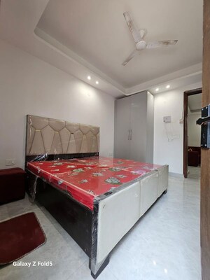 Bedroom in 1 BHK Builder Floor at Freedom Fighters Enclave – for Rent