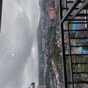 Balcony in 3 BHK Apartment at Satellite Tower, Goregaon East – for Rent