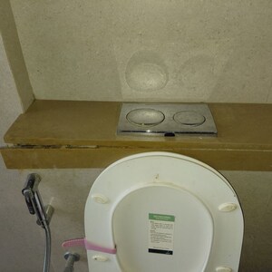Bathroom in 3 BHK Apartment at Satellite Tower, Goregaon East – for Rent