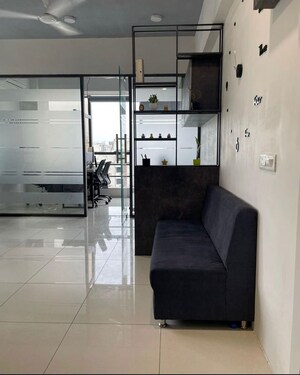 Staircase in  Office Space at Prahlad Nagar – for Rent