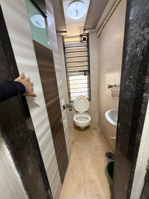 Washroom in  Office Space at Agarwal B2B Center, Malad West – for Rent