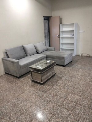 Living Room in 1 BHK Apartment at Akash Ganga Cumbala Hill, Breach Candy – for Rent