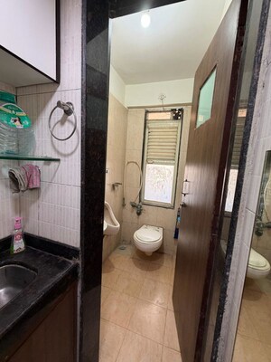 Bathroom in  Office Space at Agarwal B2B Center, Malad West – for Rent