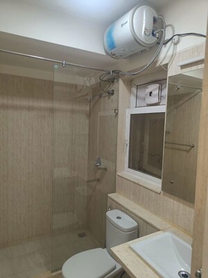 Bathroom in 3 BHK Apartment at DLF The Skycourt, Sector 86 – for Rent