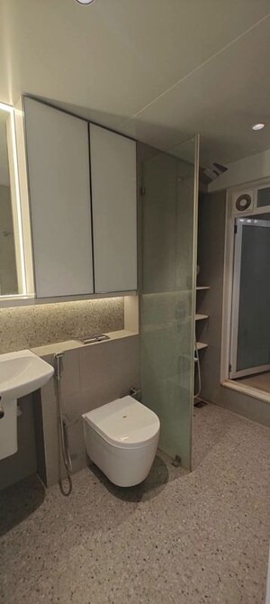 Bathroom in 3 BHK Apartment at Vijaya Heights Matunga East, Matunga East – for Rent