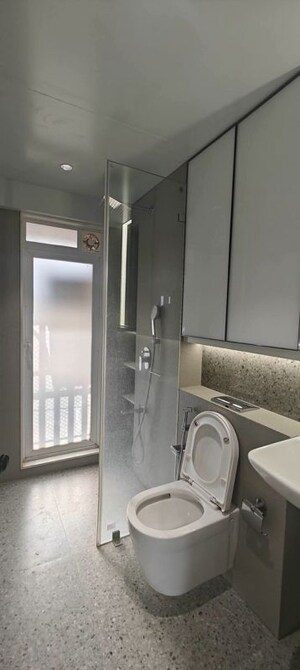 Bathroom in 3 BHK Apartment at Vijaya Heights Matunga East, Matunga East – for Rent