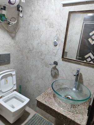 Bathroom in 1 RK Apartment at Arun Vihar, Sector 29 – for Rent