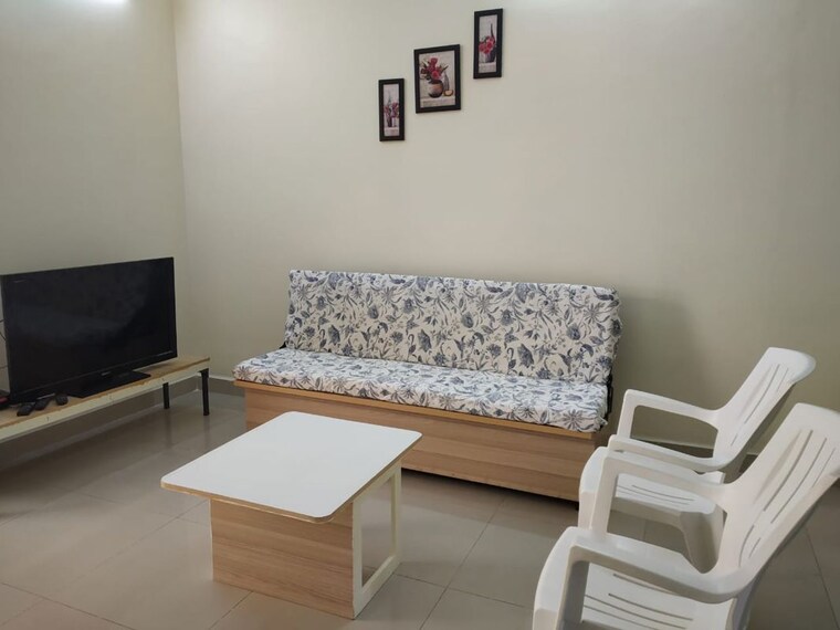 Living Room, indus-cityscapes-anantya 2 Bedroom 1500 Sq.Ft. Apartment In Navallur Chennai 10502206