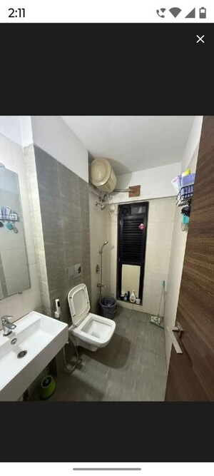 Bathroom in 2 BHK Apartment at Datta Krupa CHS Dadar East, Dadar East – for Rent