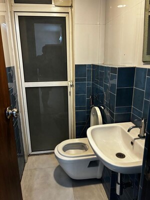Bathroom in 1 BHK Apartment at Lodha Crown Quality Homes, Majiwada – for Rent