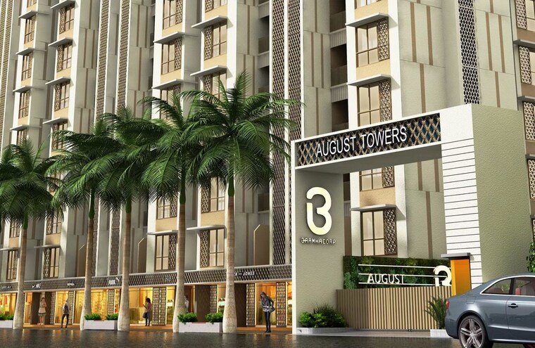 Exterior View, bramhacorp-august-towers 3 Bedroom 1360 Sq.Ft. Apartment In Kalyani Nagar Pune 10502240