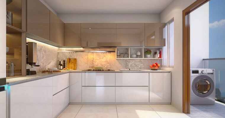 Kitchen, bramhacorp-august-towers 3 Bedroom 1360 Sq.Ft. Apartment In Kalyani Nagar Pune 10502240