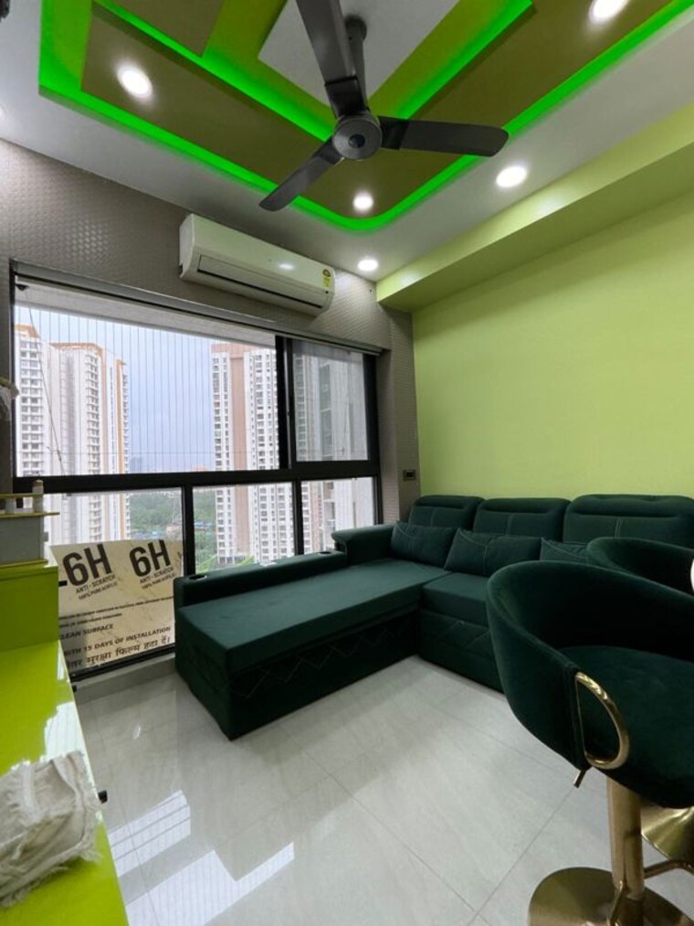 Living Room, lodha-codename-the-only-mumbai 1 Bedroom 322 Sq.Ft. Apartment In Majiwada Thane 10502244