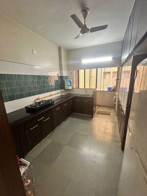 Kitchen in 3 BHK Apartment at Navrangpura – for Rent