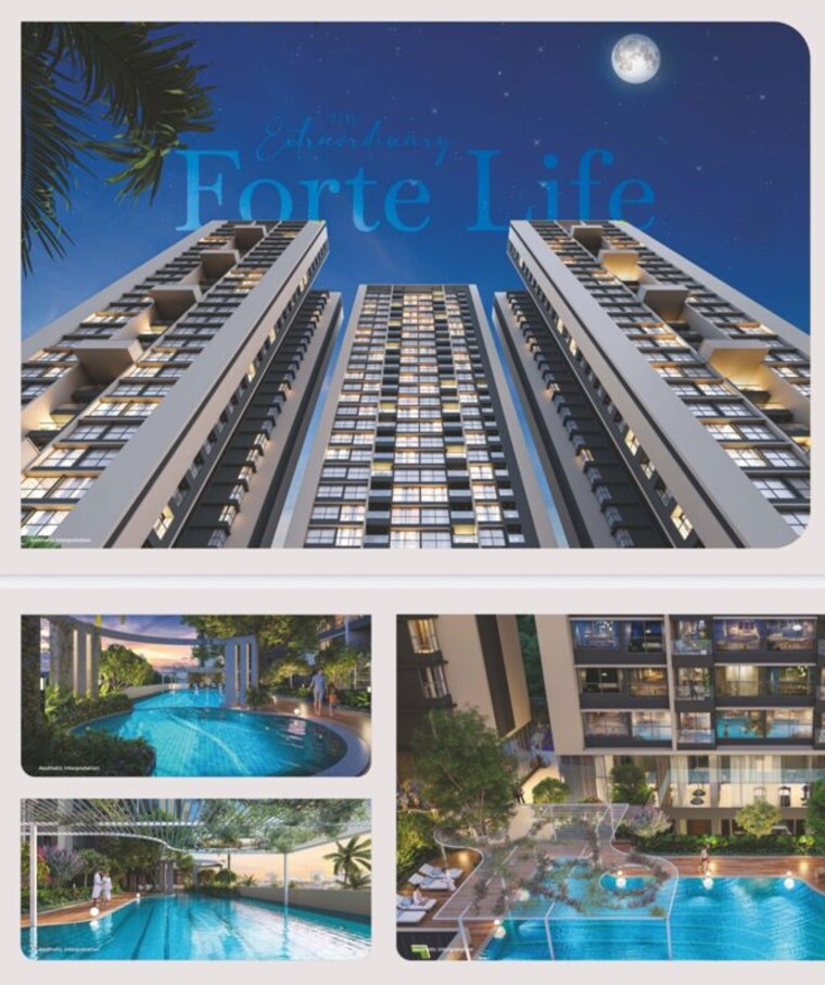 Exterior View, rgs-forte-aspire 3 Bedroom 1070 Sq.Ft. Apartment In Punawale Pune 10502279