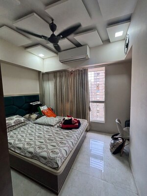 Bedroom in 3 BHK Apartment at Damji Shamji Mahavir Spring Tulip Phase 1, Pokhran Road No Two – for Rent