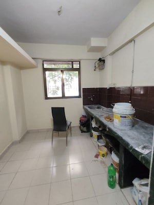 Kitchen in 1 RK Apartment at Ajmera Bhakti Park Sector I and II, Bhakti Park – for Rent