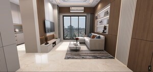 Living Room in 1 BHK Apartment at Soham Horizon, Malad West – for Sale