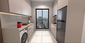 Balcony in 1 BHK Apartment at Soham Horizon, Malad West – for Sale