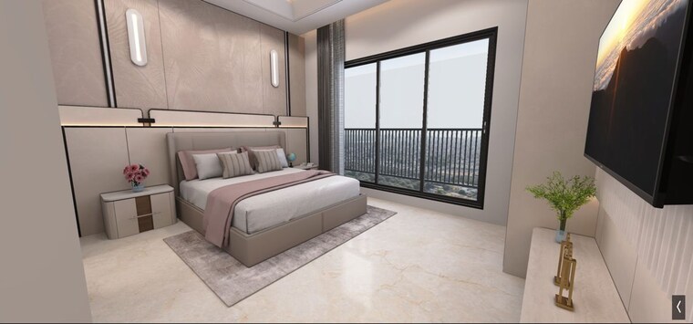 Bedroom, soham-horizon 1 Bedroom 404 Sq.Ft. Apartment In Malad West Mumbai 10502307