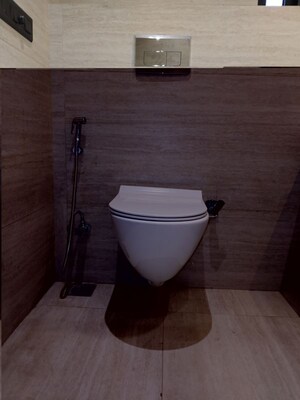 Bathroom in 4 BHK Apartment at Panchsheel Park – for Rent
