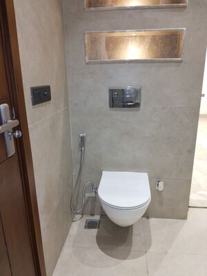Bathroom in 4 BHK Apartment at Panchsheel Park – for Rent