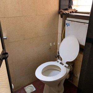 Bathroom in 1 BHK Apartment at Sai Krupa CHS Borivalli West, Shimpoli – for Rent