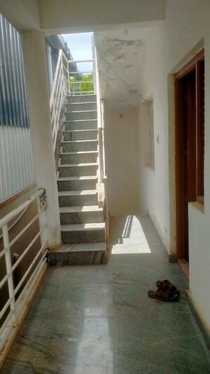 Staircase in 2 BHK Builder Floor at Bda Layout Btm 4th Stage – for Rent