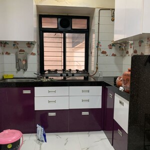 Kitchen in 1 BHK Apartment at Shree Mangirish CHS, Shimpoli – for Rent