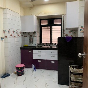 Kitchen in 1 BHK Apartment at Shree Mangirish CHS, Shimpoli – for Rent