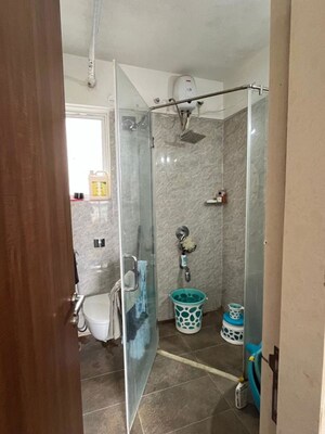 Bathroom in 2 BHK Apartment at VTP Solitaire, Baner – for Rent