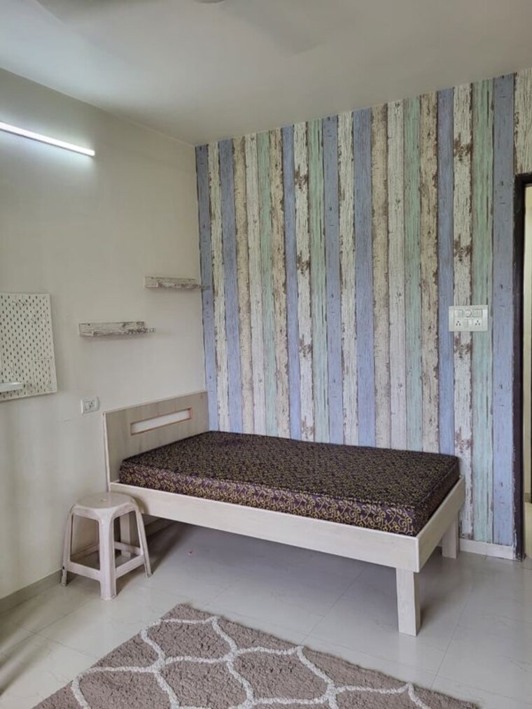 Bedroom, natu-golden-trellis 3 Bedroom 1500 Sq.Ft. Apartment In Balewadi Pune 10502431