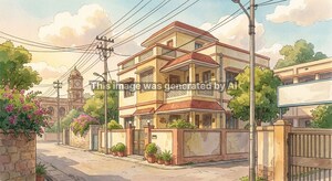  Independent House – Exterior View View at Bhind Road - for Sale