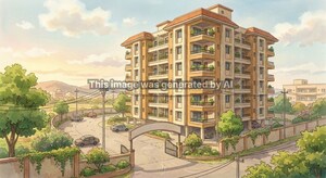  Apartment – Exterior View View at Charholi Budruk - for Sale