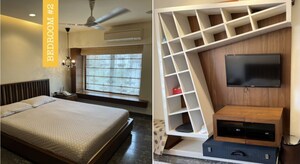 Staircase in 4 BHK Apartment at Morya Regency, Bandra West – for Rent