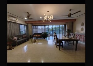 Living Room in 4 BHK Apartment at Peninsula Heights Bangalore, Jp Nagar – for Rent