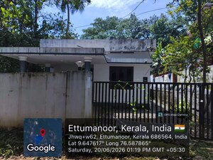  Independent House – Exterior View View at Ettumanoor - for Sale