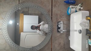 Bathroom in 3 BHK Apartment at Unitech The Close North, Sector 50 – for Rent