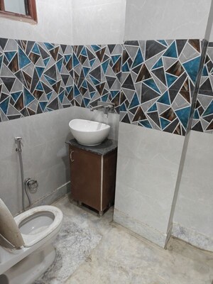 Bathroom in 3 BHK Builder Floor at Majlis Park – for Sale