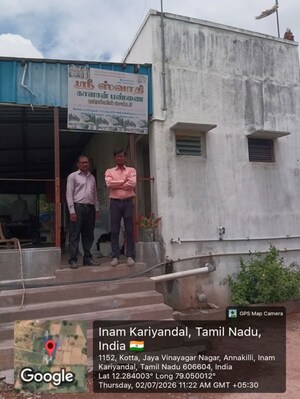  Independent House – Exterior View View at Tiruvannamalai - Thiyagadurgam Road - for Sale
