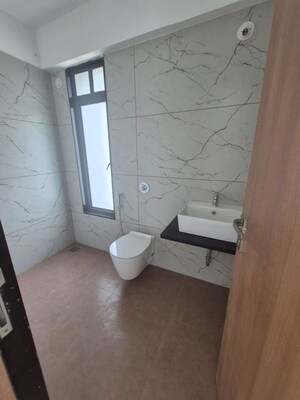 Bathroom in 3 BHK Apartment at Majestique Signature Towers, Balewadi – for Rent