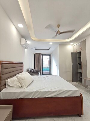 Bedroom in 1 BHK Builder Floor at Sector 45 – for Rent
