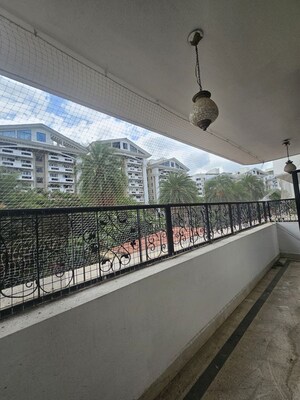 Balcony in 3 BHK Apartment at Prestige Acropolis, Kadugodi – for Rent