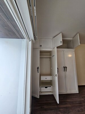 Staircase in 3 BHK Apartment at Prestige Acropolis, Kadugodi – for Rent