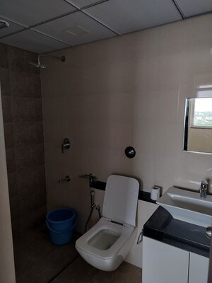 Bathroom in 3 BHK Apartment at Puravankara Purva Zenium, Hosahalli – for Rent