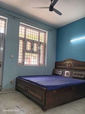 Bedroom in 3 BHK Builder Floor at Ardee Platinum Independent Floors, Sector 52 – for Rent